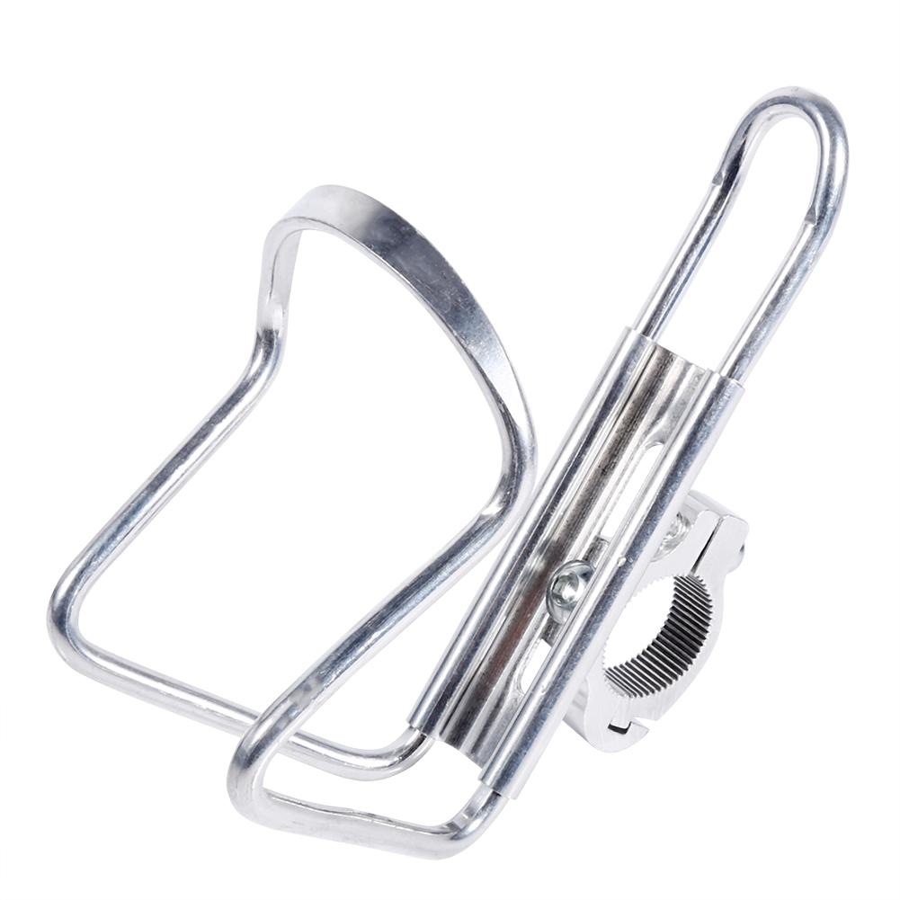 silver Motorcycle Cup Holder,Motorcycle Motorbike Drink Cup Holder Water Beverage Handlebar Adjustable Support Handlebar Bottle Adapter